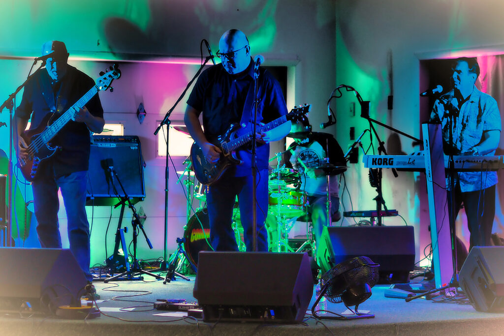 The band Common Bond as it performs at Songs4Sight 2019