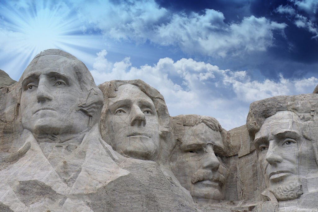 Image of Mount Rushmore in South Dakota