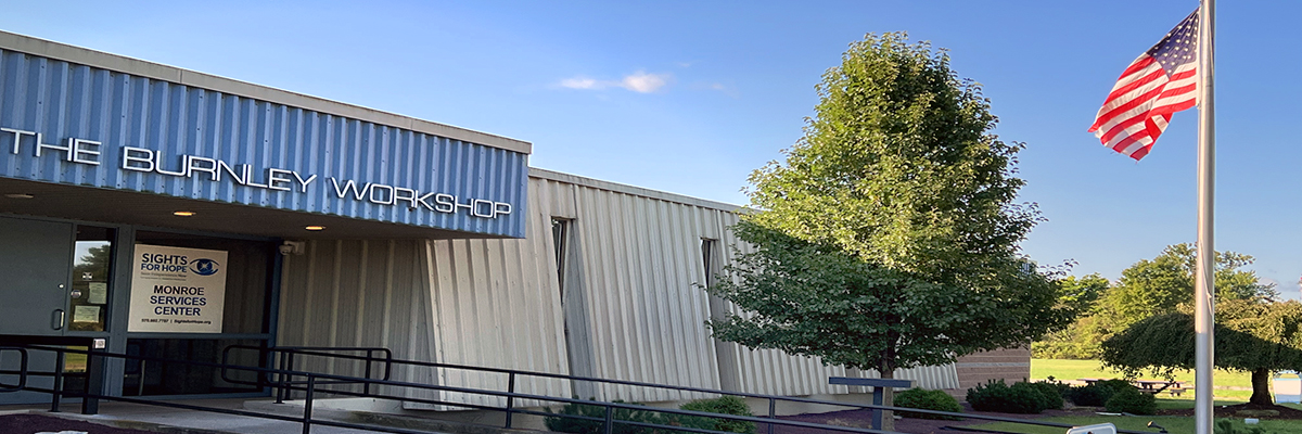 The Burnley Workshop, site of Sights for Hope's Monroe Services Center